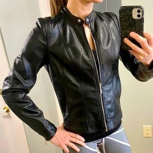 Small GUESS faux leather jacket